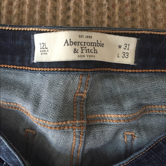 Abercrombie & Fitch Stretch Jeans - Worn Once - Picture 3 of 3